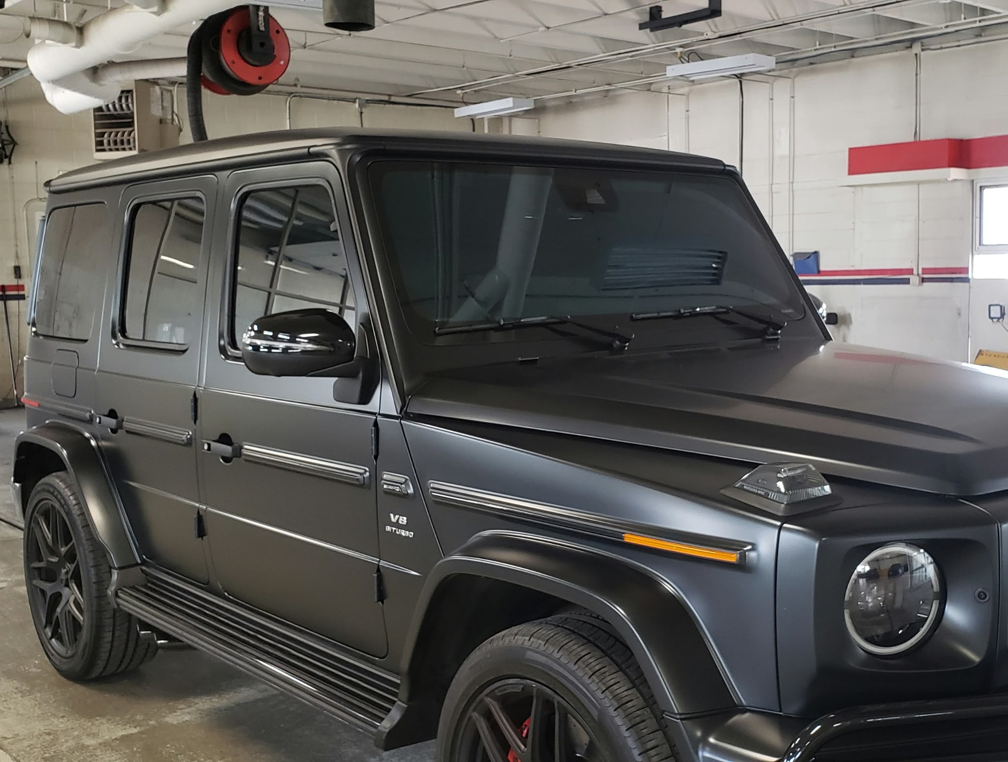 Mercedes G-Class finished in the shop