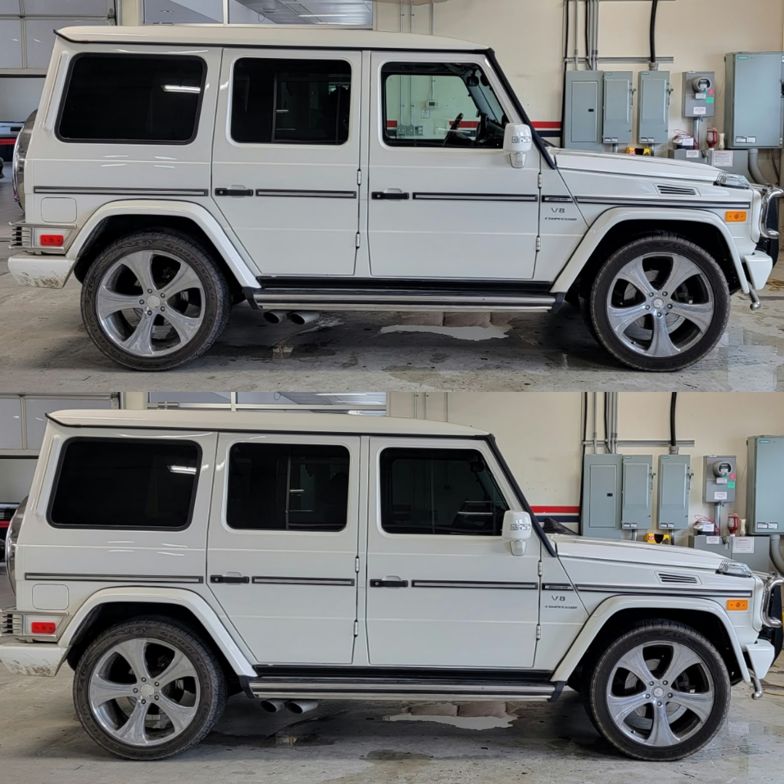 Commercial Window Tint project by Tint X in Calgary